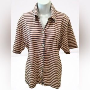 Preston & York Sport Short Sleeve Top Large